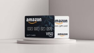 An Amazon Gift card.