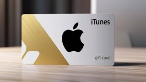 iTunes or Apple gift cards.
