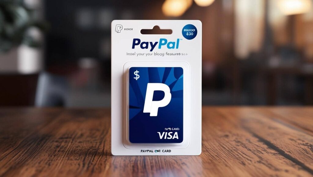 PayPal Gift Card as a featured Image